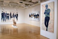 Installation view of the MFA Thesis Exhibition