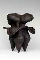 Untitled 221, 2021, hand-built ceramic, 10  x 11 x 12.5 inches