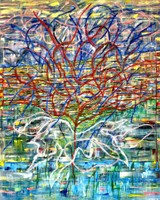 Four Stages Plus One, oil on canvas, 60x48