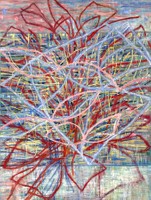 Moving Through It, oil on canvas, 48x36