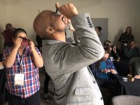 Audiences are immersed in New Bedford historic Abolition Row. 