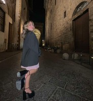 Mabel Ferreira pictured in Florence, Italy
