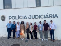 Marisa Heller and classmates in Lisbon, Portugal