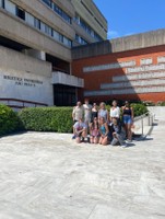 Marisa Heller and classmates in Lisbon, Portugal