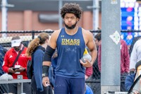 Alexander pictured at the 2026 Outdoor Track & Field National Championships.