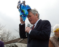 Father Ocean created by Jim Kay in 2012 and awarded to Scott Lang for his contributions to the environment.