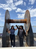 Mila Dafov '28 and Judetalina Daniel '27