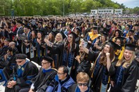 Students pictured at Commencement 2026.
