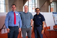 Dan Deitz (Office of Naval Research), Joe Harris (Office of Naval Research) and Provost Ramprasad Balasubramanian