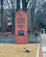 The Martin Luther King Jr. National Historical Park in Atlanta, Georgia, includes key landmarks related to Dr. King’s life and the civil rights movement.