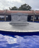 The final resting place of Dr. Martin Luther King Jr. and Coretta Scott King at The King Center in Atlanta.