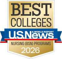 U.S. News and World Report Badge Best Undergraduate Nursing Programs