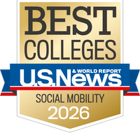 U.S. News & World Report Social Mobility 2026 badge.