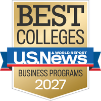 2027 USNWR Best Business Programs Undergrad Badge