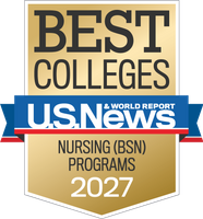 2027 U.S. News and World Report Best Colleges: Nursing badge