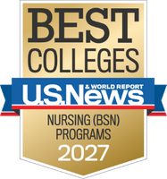 2027 U.S. News and World Report Best Colleges: Nursing badge