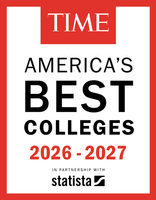 TIME Best Colleges 2026-27 Badge
