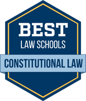 Best Law Schools for Constitutional Law Badge