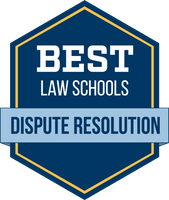 Best Law Schools for Dispute Resolution Badge