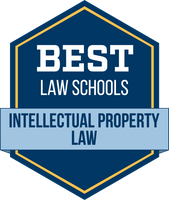 Best Law Schools for Intellectual Property Law Badge
