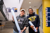 UMassD faculty at Moonlight Breakfast