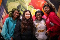 UMassD Students at Moonlight Breakfast