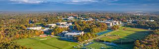 UMass Dartmouth campus aerial photo