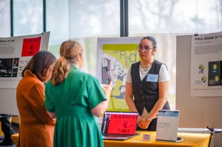 Annual brunch, donors speak with students