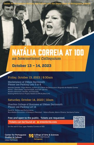 Natália Correia at 100: an international colloquium