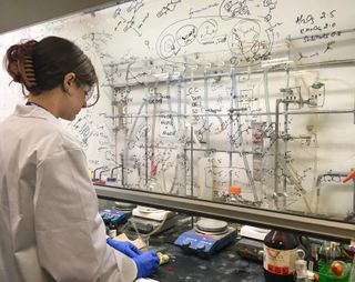 Audra Palmer, organic chemistry major