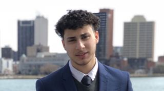 Abderahmane Naidjate is a junior majoring in engineering at UMassD