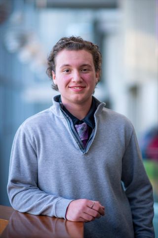 Nursing BSN student leader Mitchell Messina '25