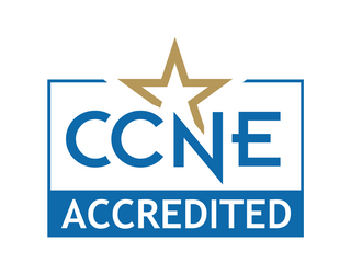 CCNE Accredited - white space