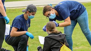 Sophomore nursing students trained in community first aid