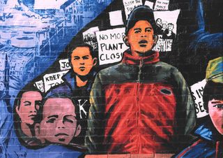Detail of New Bedford Mural 2021