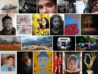 EYA 2019 Juried Exhibition poster detail