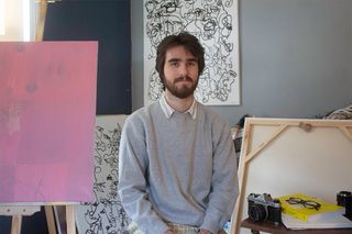 David Moriarty self portrait