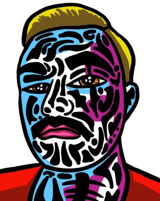 Harrison Collins self portrait
