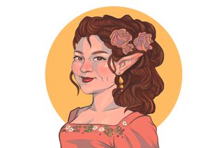 Jenna Ruel self portrait