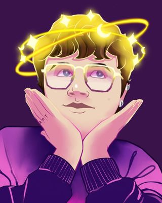 Pat Nee self portrait