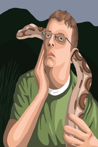 Zachary Bearne self portrait