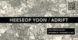 Heeseop Yoon: Adrift exhibition artwork with title