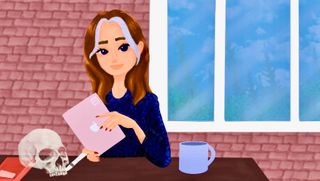 Anna Southworth self portrait