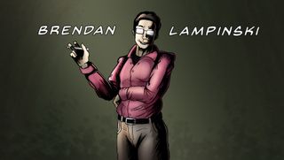 Brendan Lampinski self portrait