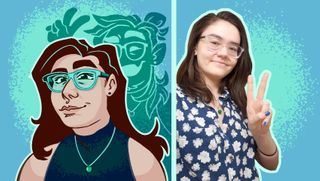 Paolina Fornari self portrait