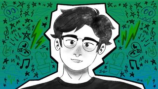 Carolina Cuevas self-portrait