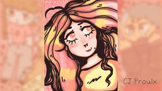 CJ Proulx self-portrait