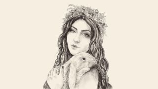 Gabriela Dias self-portrait