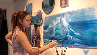 Jessica Picanzo portrait in studio