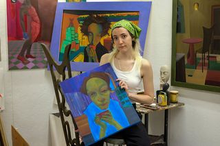 Kyla Williams portrait in studio